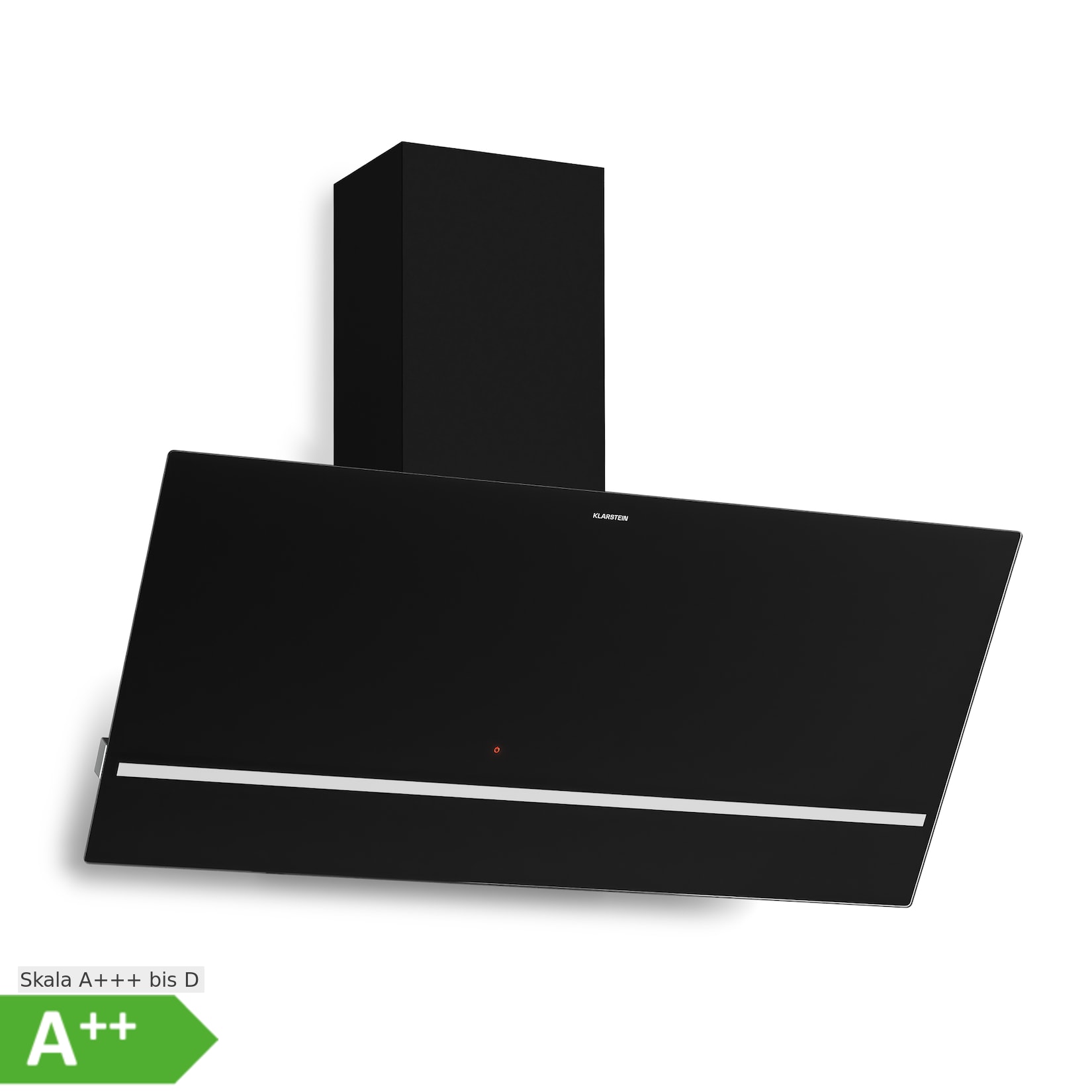 Illuminosa Kopffreihaube Abluft- und Umluftmodus Minimalistisch 818 m³/h 90 cm