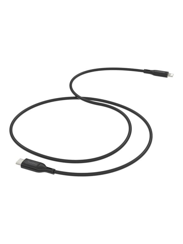 Mophie essentials USB cable 24 pin USB-C M to Lightning M 1 m