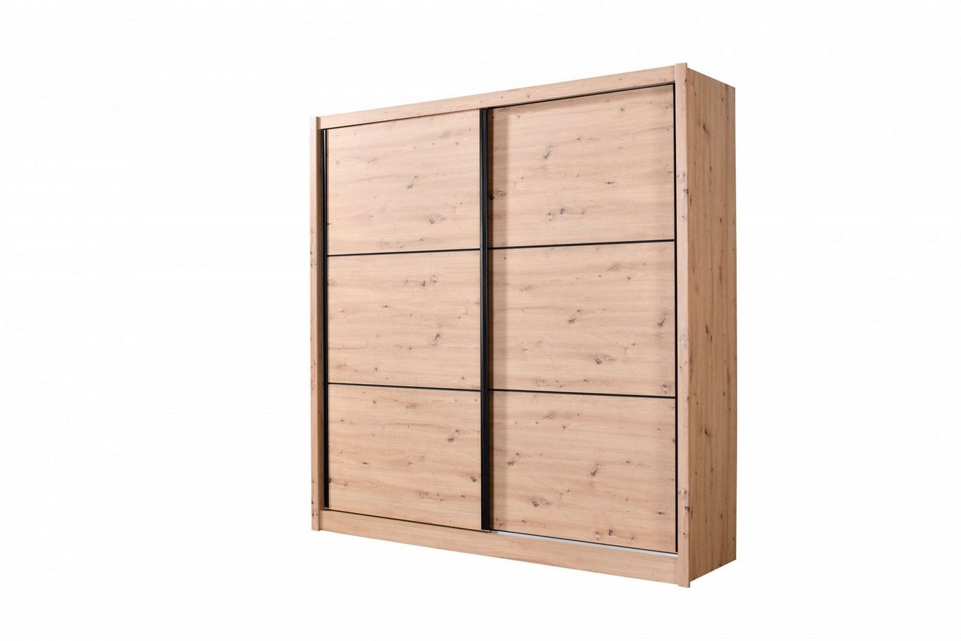 Home affaire Schwebetürenschrank Navara Kleiderschrank Wäscheschrank in 3 Breiten, mit kompletter Innenausstattung, FSC®-zertifiziert Bild 5