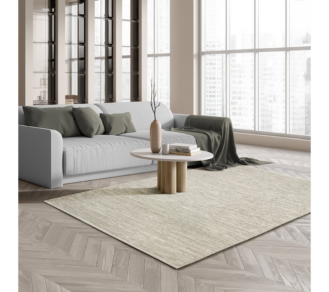 the carpet Teppich Boho Nature Wool, rechteckig, Natur Wool Handgewebter Wollteppich skandinavischen Boho-Look Bild 3