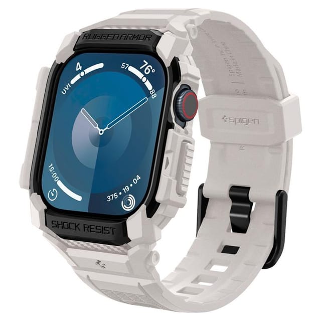Spigen Rugged Armor Pro - dune beige - Apple Watch 11/10 46mm