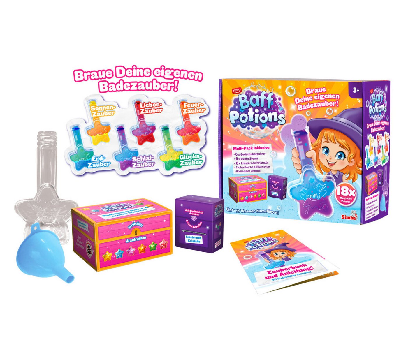 SIMBA Kreativset Baff Potions Badezauberset Bild 3