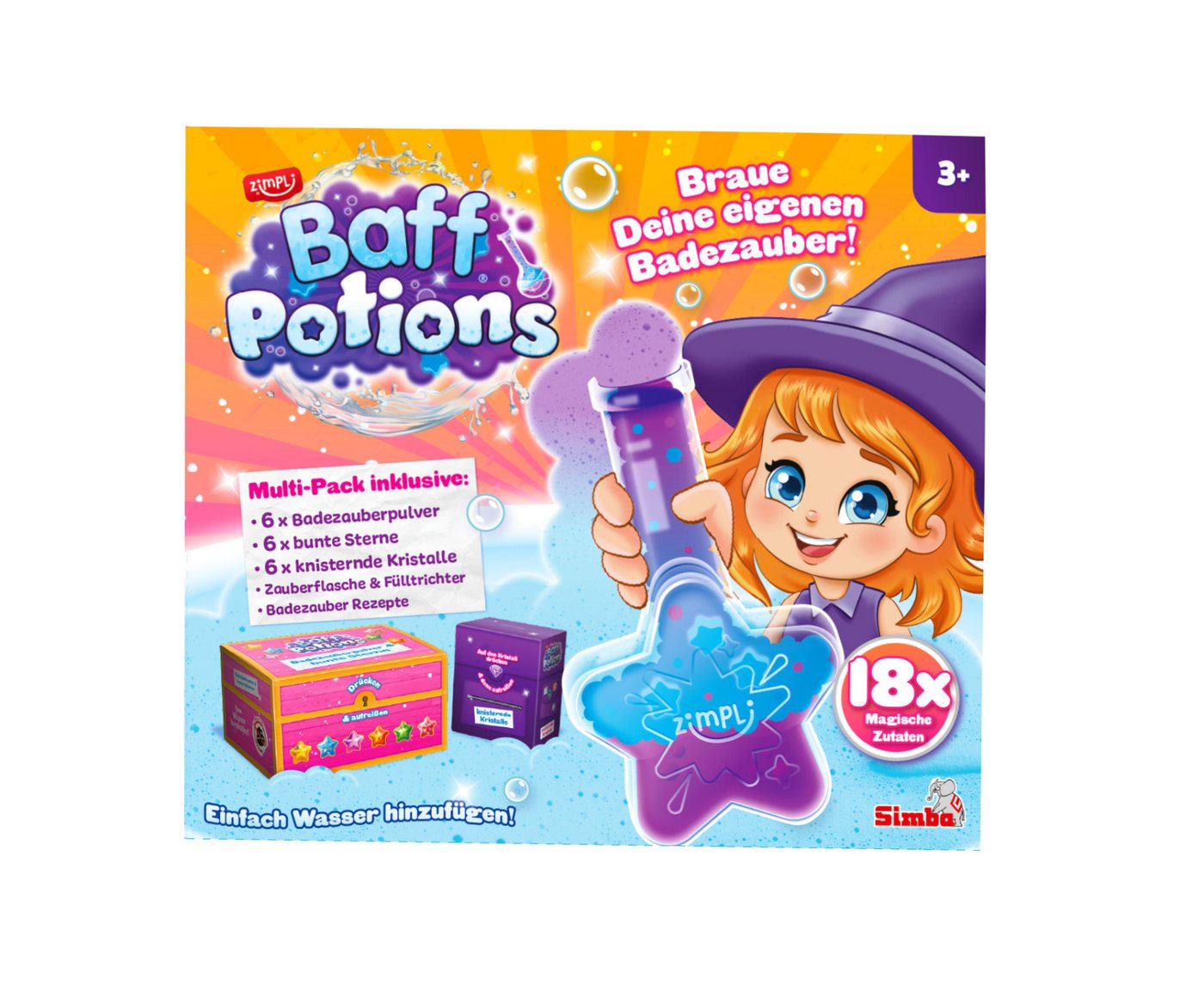 SIMBA Kreativset Baff Potions Badezauberset Bild 4