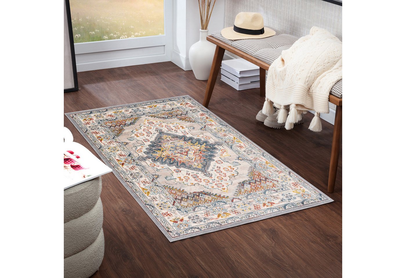 Livabliss Teppich CASABLANCA, rechteckig, Höhe: 12,7 mm