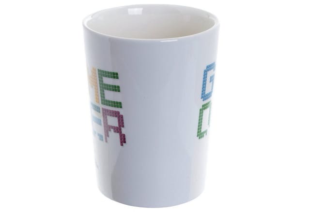 Puckator Tasse Controller Tasse Game Over mit 3D Controller am Henkel