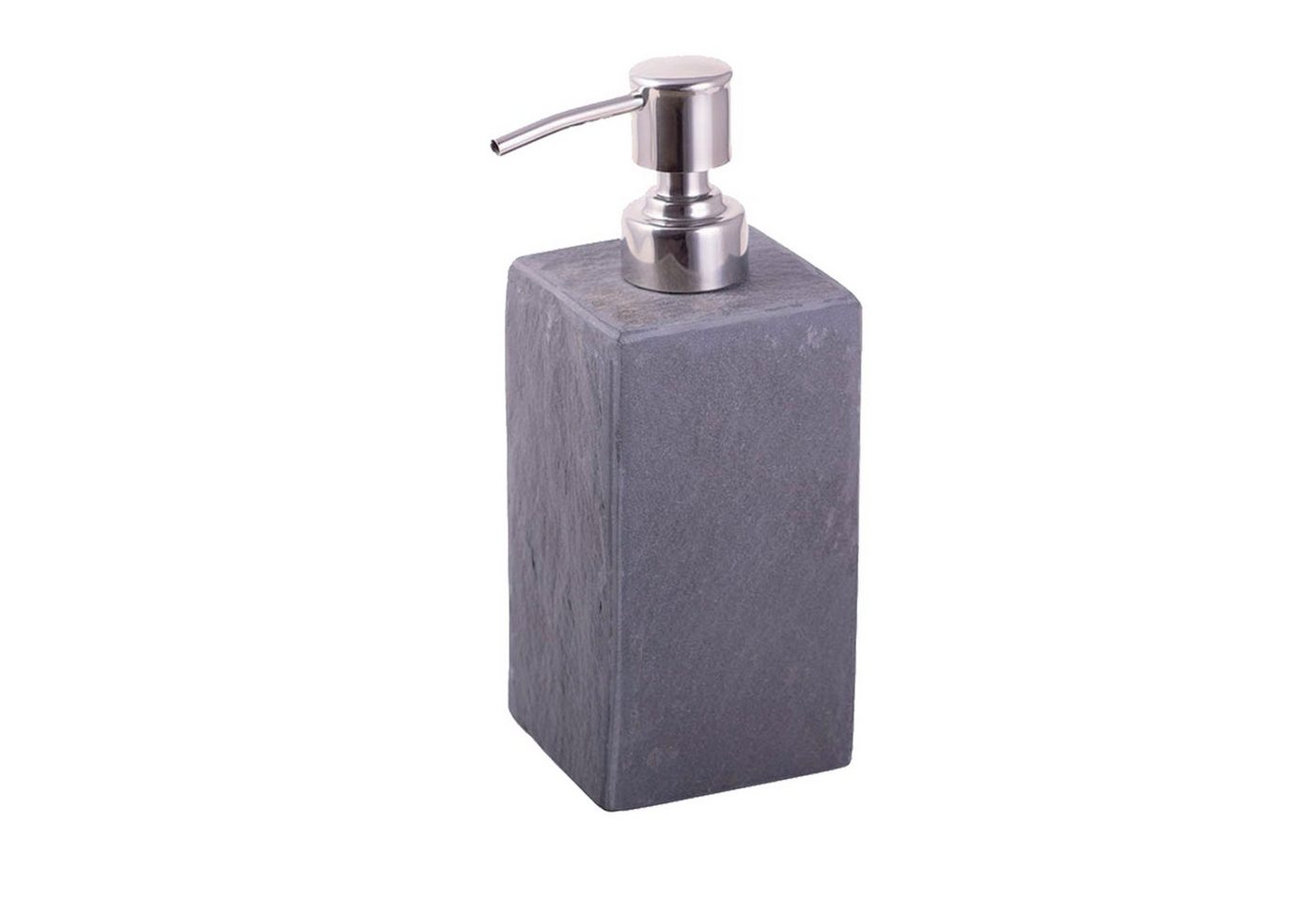 houseproud Seifenspender Slate Cubic Seifenspender, kubisch zusammengesetzter Schieferstein Bild 3