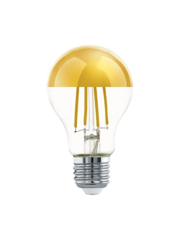 EGLO LED-Lampe A60 Standard Top-sail 7.3W/827 806 lumen clear/gold E27
