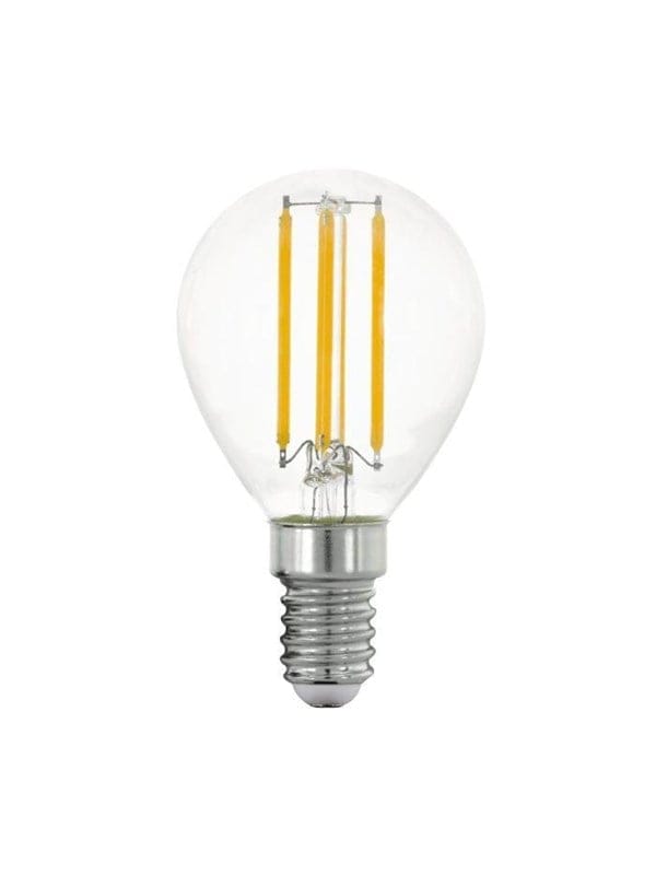 EGLO LED-Lampe P45 Mini ball 4W/827 470 lumen clear E14