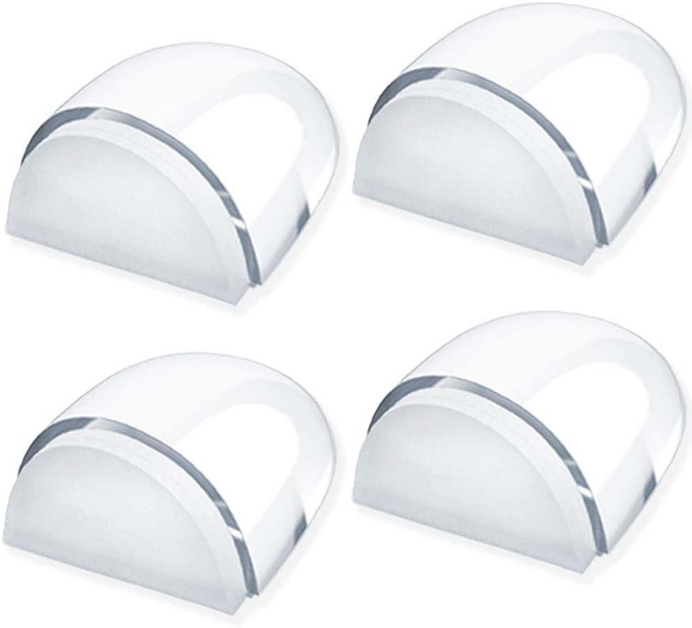 Agger Türstopper 4er Set Türstopper Boden zum Kleben, Transparente Selbstklebende (4 St) Bild 3