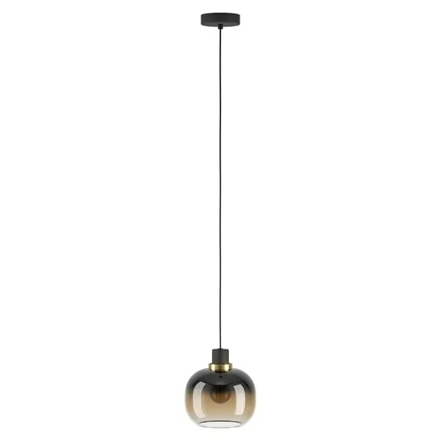 EGLO OILELLA pendant black/brown/transparent