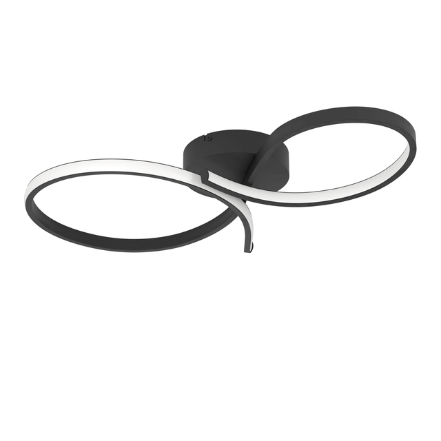 EGLO SERPINS ceiling lamp black