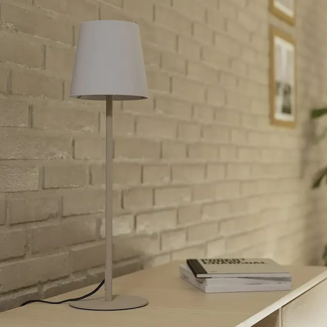 EGLO FIORANA table lamp sand/white