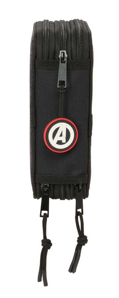 safta Federmäppchen Marvel Avengers - Mäppchen Federmappe, 37 Teile, 3-fach gefüllt, (37-tlg., Jungen), Reißverschluss Bild 2