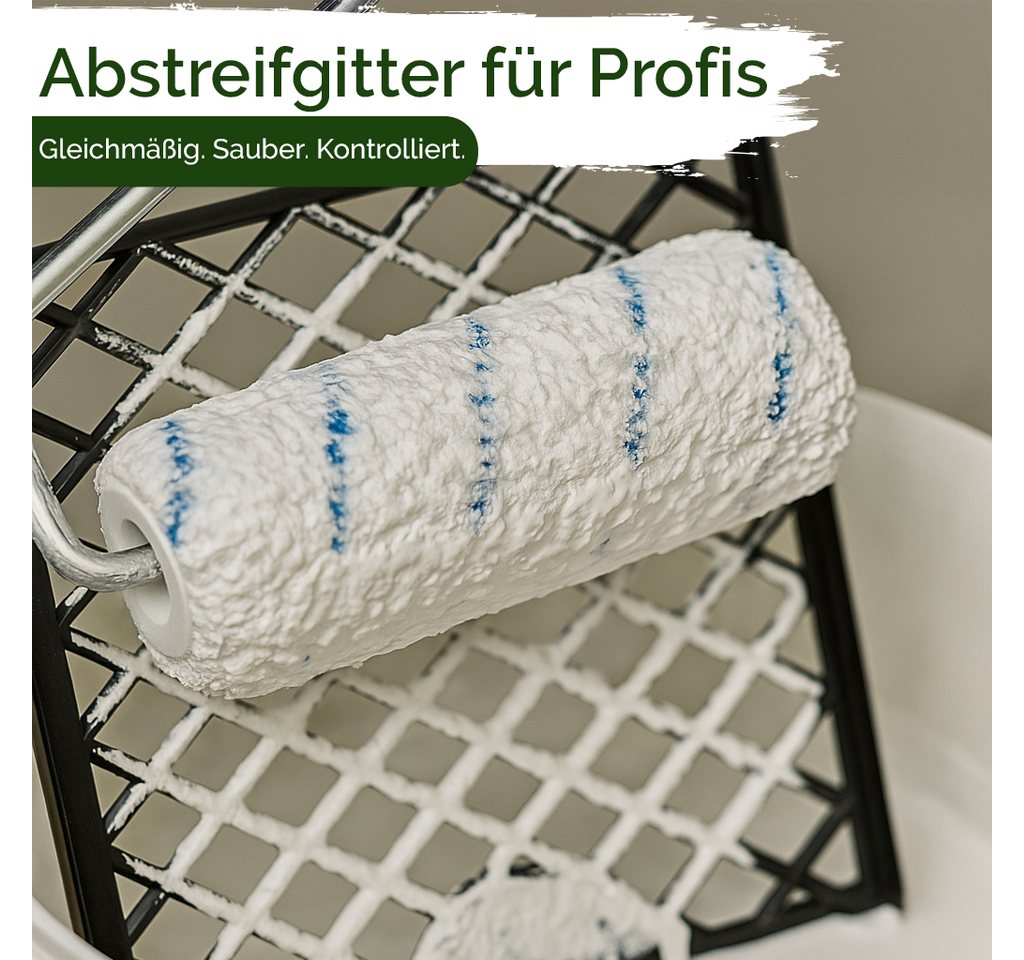 Veluxis Abstreifgitter Veluxis® Abstreifgitter 22 x 25 cm, Perfekte Farbverteilung & weniger Farbverbrauch – lösemittelbeständig Bild 4