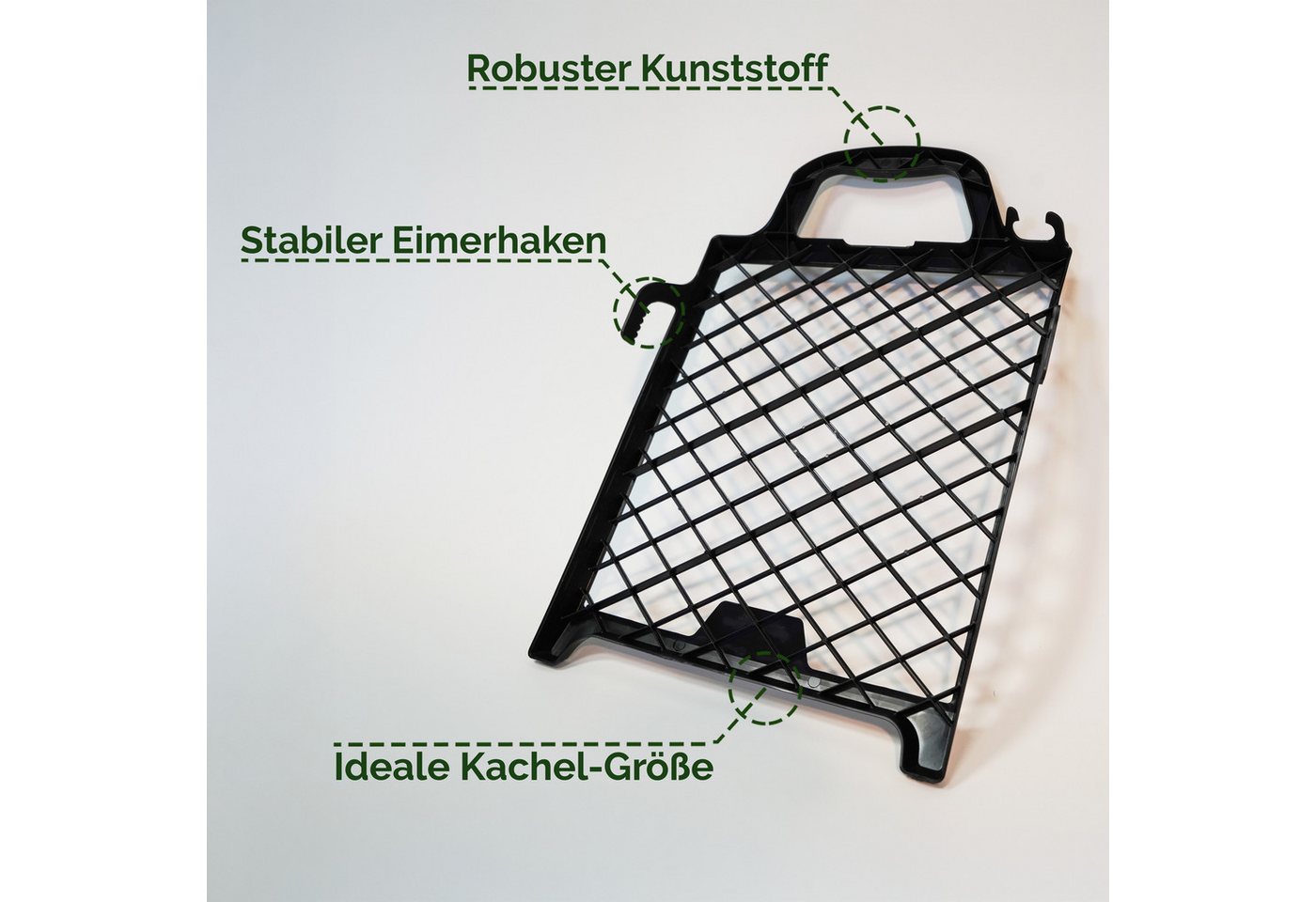 Veluxis Abstreifgitter Veluxis® Abstreifgitter 22 x 25 cm, Perfekte Farbverteilung & weniger Farbverbrauch – lösemittelbeständig Bild 5
