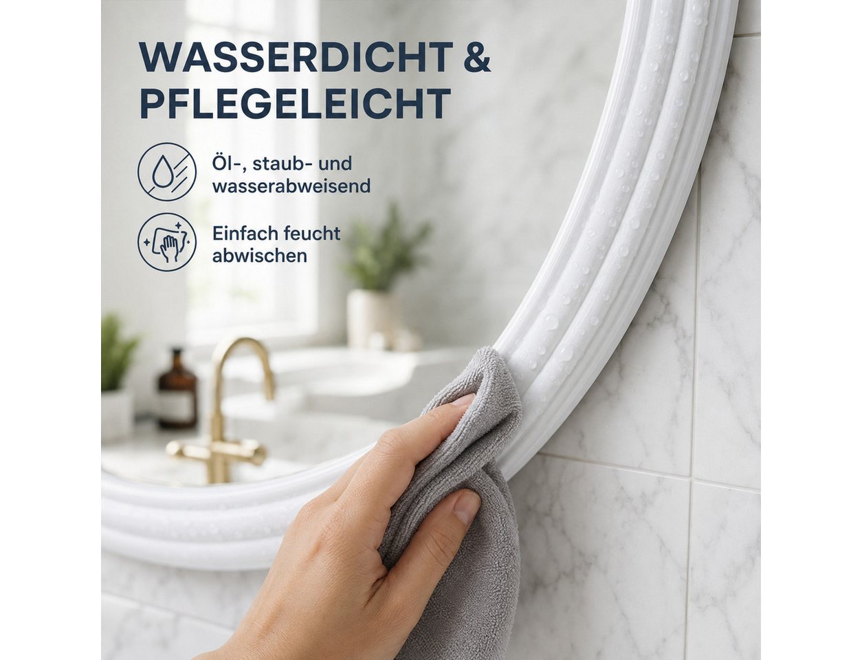 ibettertec Zierleisten-Aufkleber PVC Dekorleiste selbstklebend, rückstandsfrei ablösbar für Innenräume, (Set), Rückstandsfrei ablösbar ohne Oberflächenbeschädigung