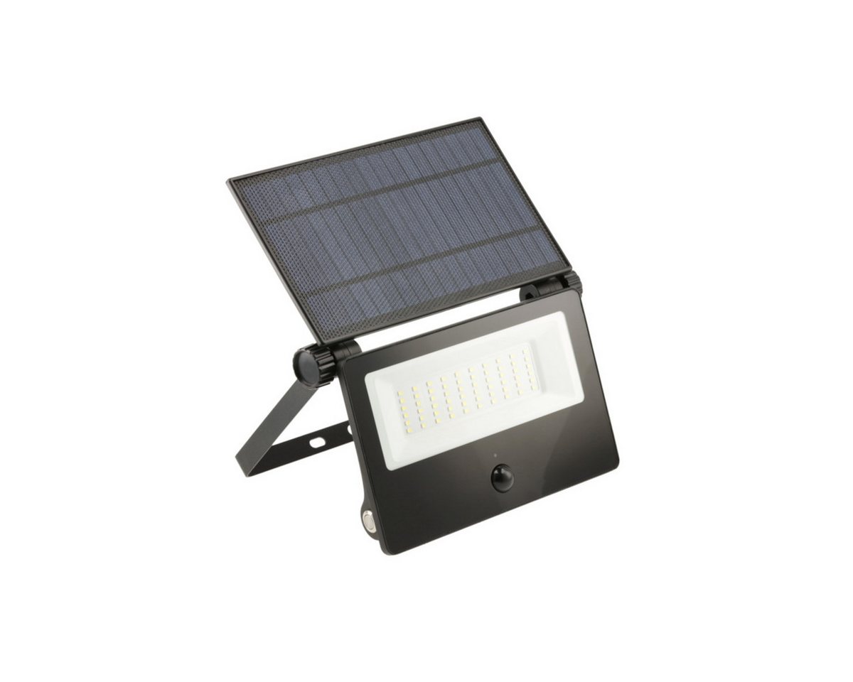 GTV LED Solarleuchte 3000 Lumen LED Solarfluter Solarleuchte mit Bewegungsmelder IP65 KW Bild 2