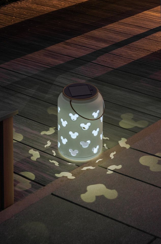 Paladone LED Dekolicht Disney LunaGlo Solar Projektionsleuchte Mickey Mouse