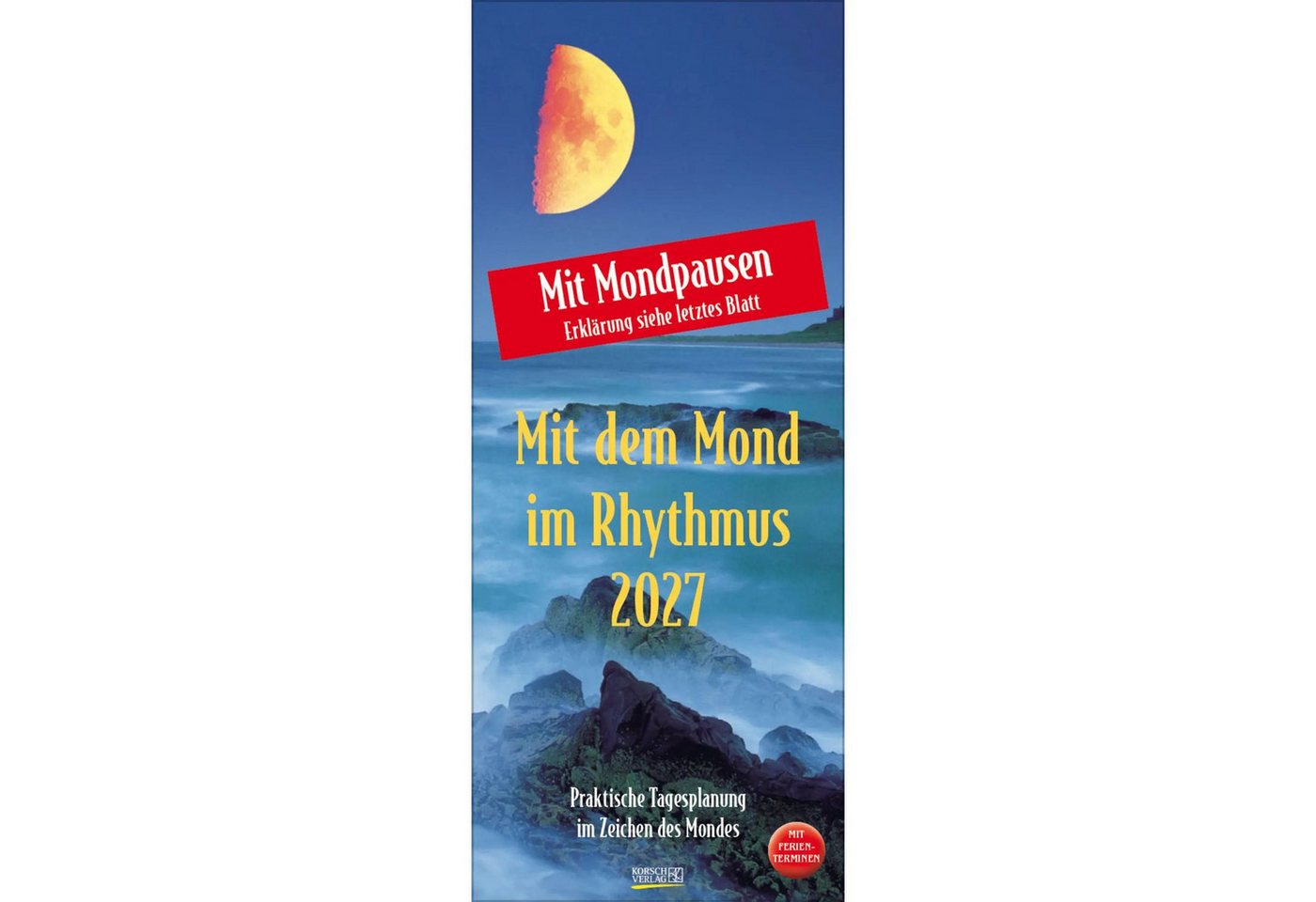 Korsch Verlag Wandkalender Mond-Planer 2027 Bild 4