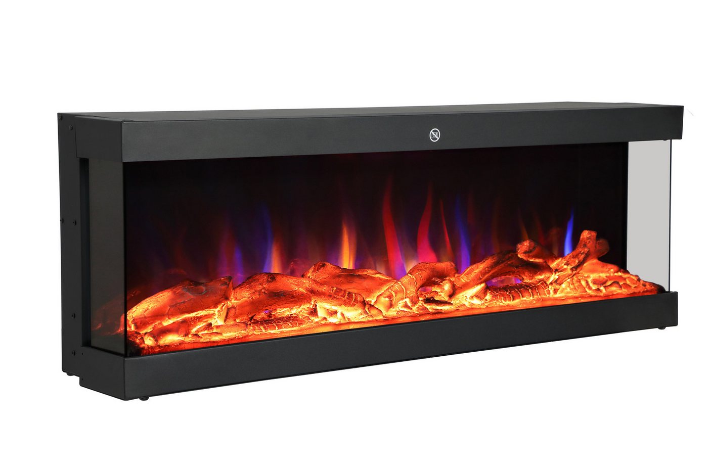 El Fuego Elektrokamin El Fuego® „Nizza“ 3D Wandkamin, 107 cm, Wandintegration (inkl. Montage-Set) Bild 4