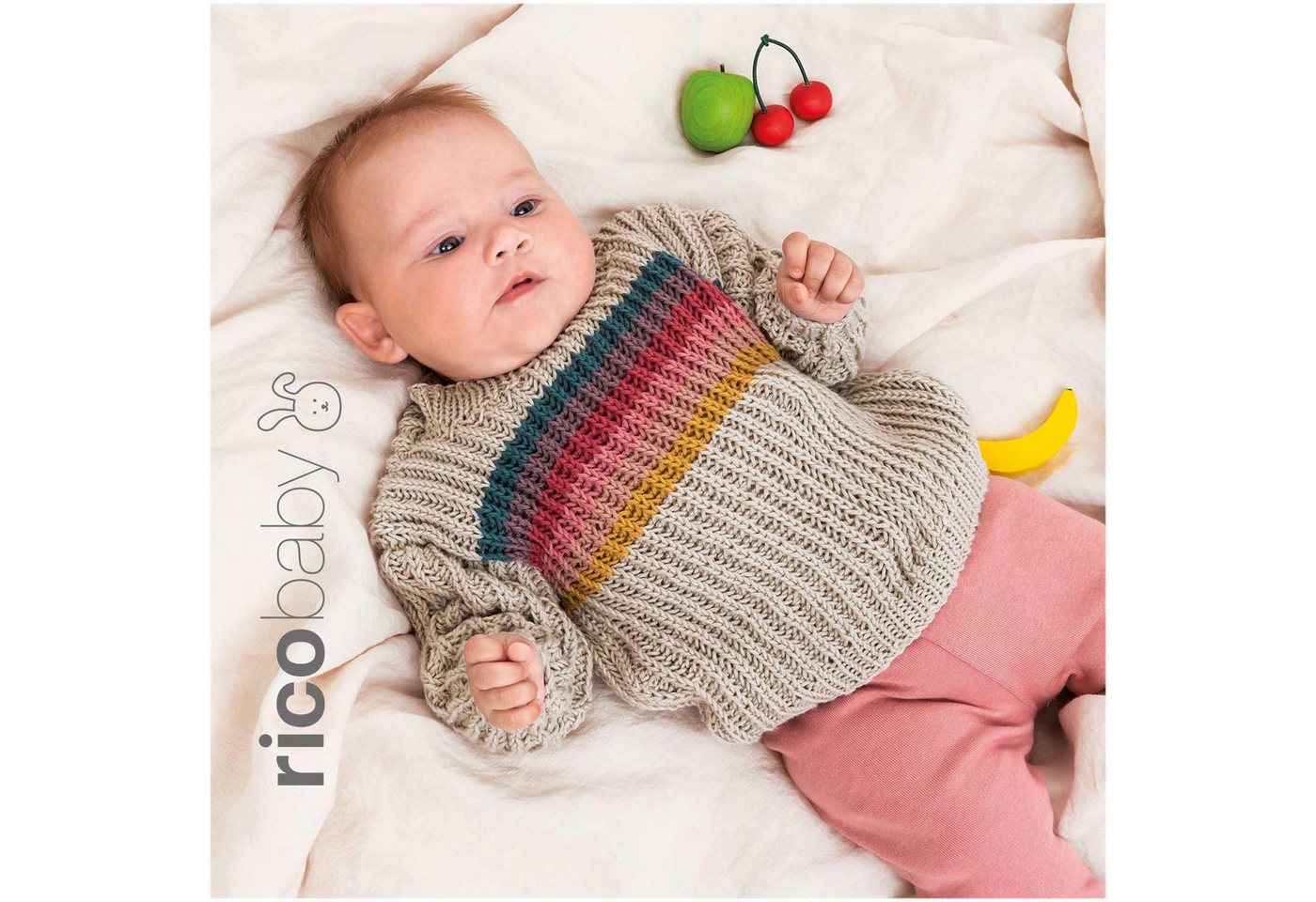 Rico Design 5 x RICO BABY COTTON SOFT DK Häkelwolle, 250 m