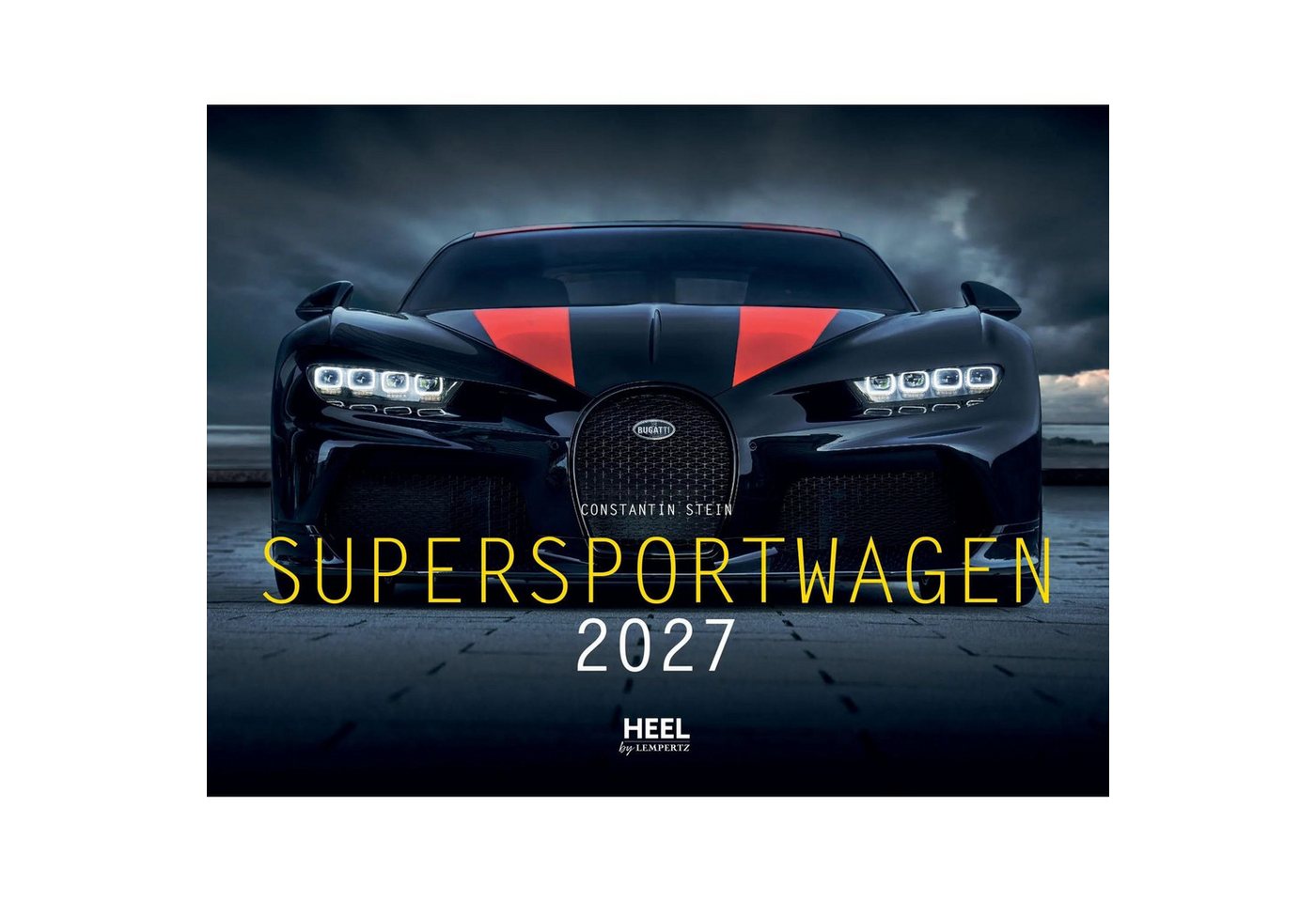 Edition Lempertz Wandkalender Supersportwagen 2027 - Eintragkalender