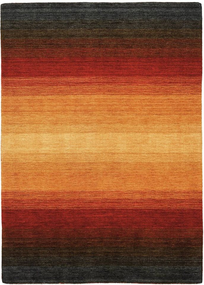 Rug Studios Teppich RAINBOW 1201, Rechteckig, Höhe: 19 mm, Handgefertigt, 60 x 90 cm, Multi
