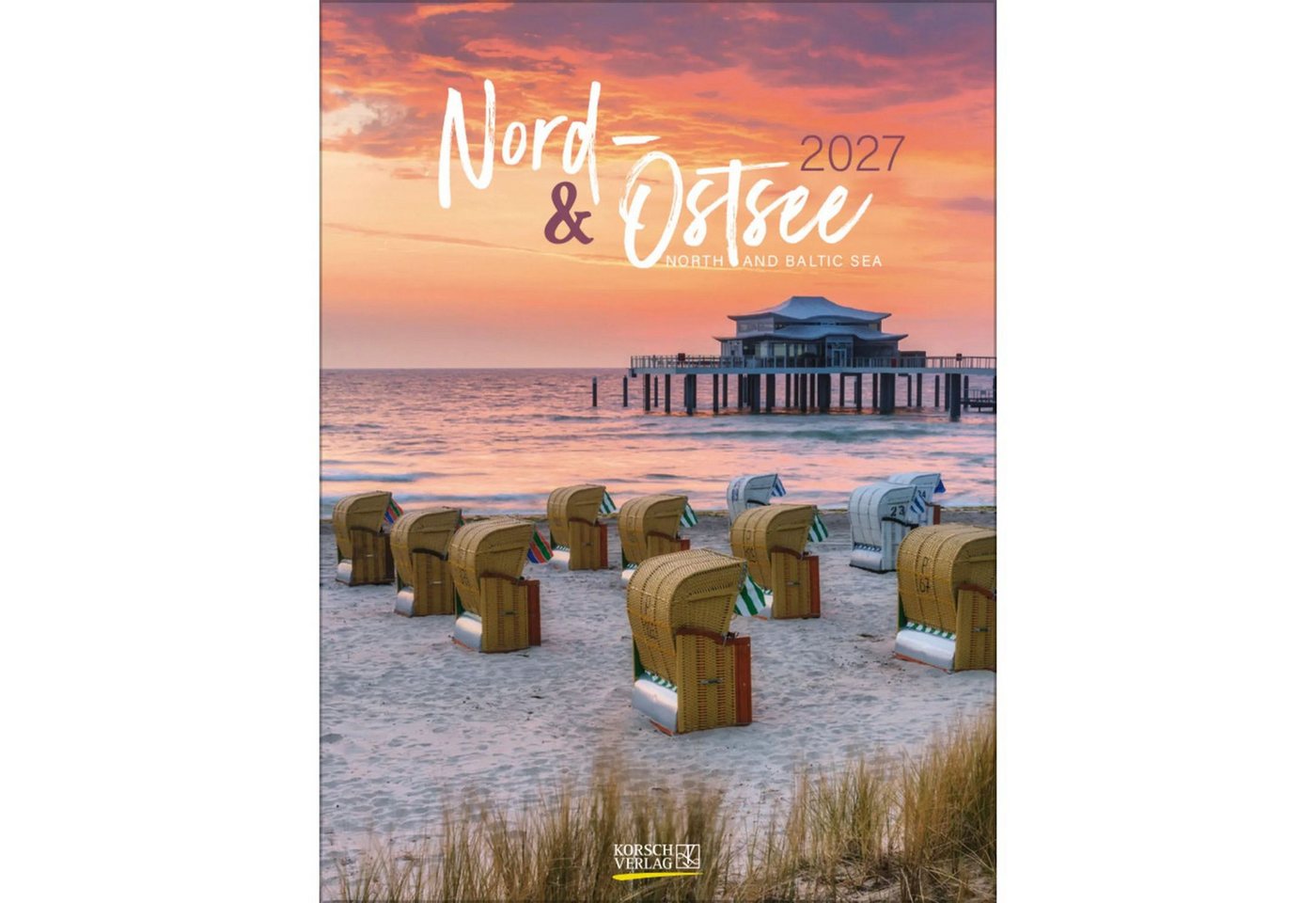 Korsch Verlag Wandkalender Nord- und Ostsee Wochenkalender 2027 Bild 4
