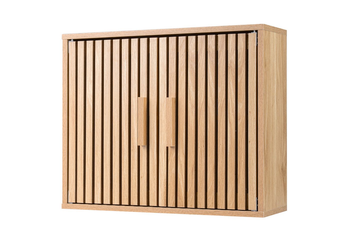 COSTWAY Hängeschrank Bad 60,5 x 20 x 50 cm platzsparender Wandschrank Bild 3