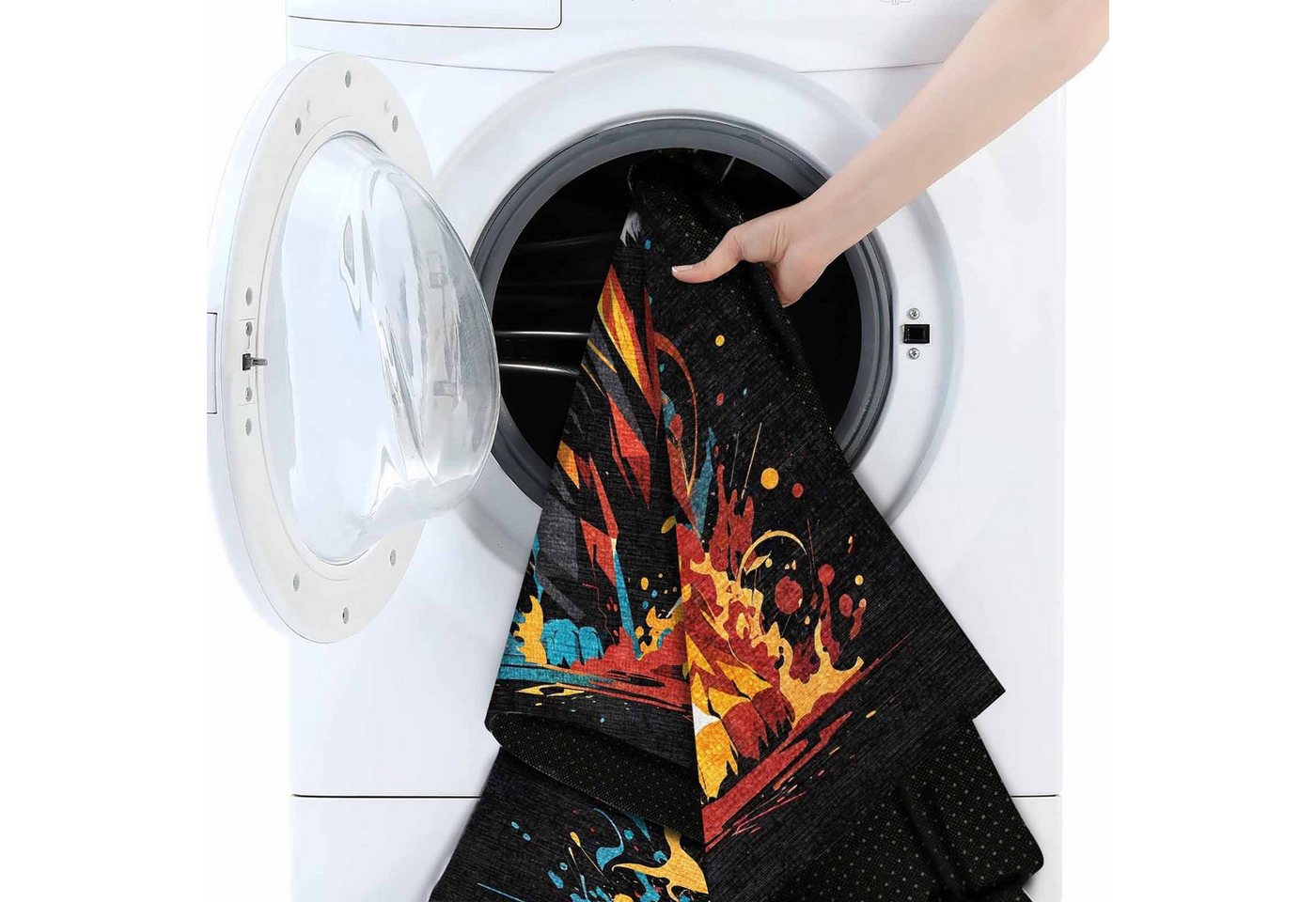 Bamyum Teppich Lions Teppich mit Chenille Druck, Gaming Videospiel Waschbarer Teppich, Einzelstück Bild 4