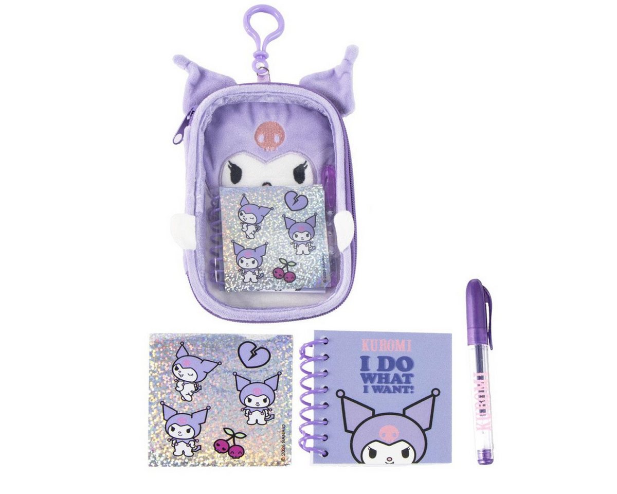Hello Kitty Notizbuch Kuromi Plüsch Schreibwaren Set für Schule und Freizeit Bild 4
