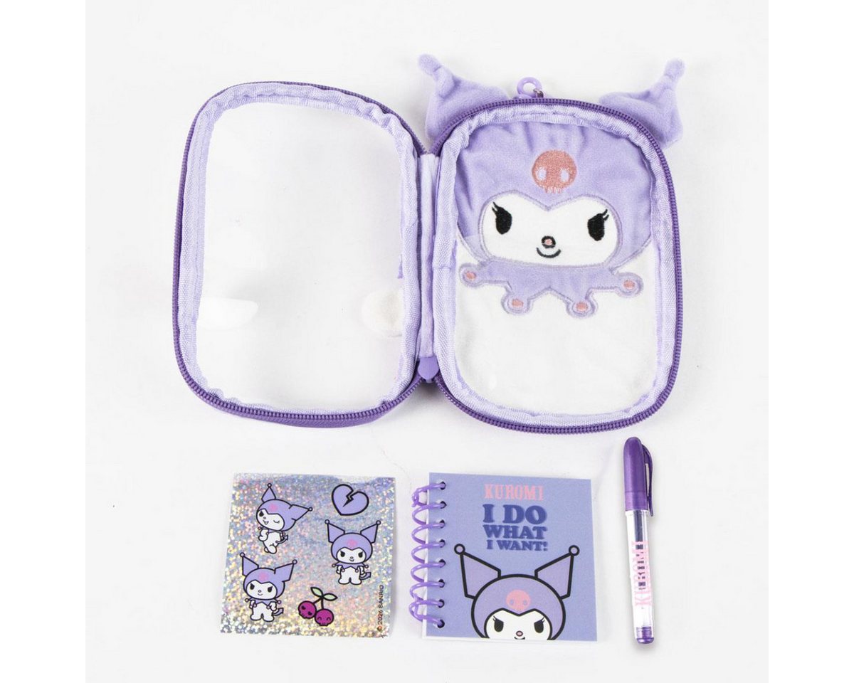 Hello Kitty Notizbuch Kuromi Plüsch Schreibwaren Set für Schule und Freizeit Bild 5