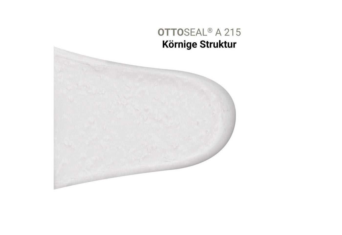 OTTO-Chemie Reparaturmasse OTTOSEAL A215 Premium-Acryl-Dichtstoff C01 weiß mit Struktur, gebrauchsfertig, (6-tlg), Körnige Struktur, Überstreichbar, Gute UV-Beständigkeit