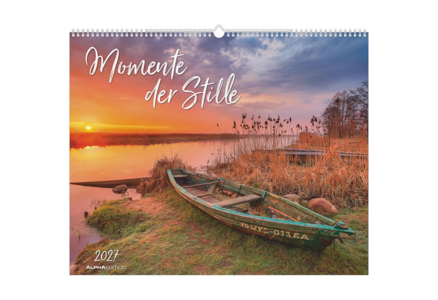 Alpha Edition Wandkalender Momente der Stille 2027