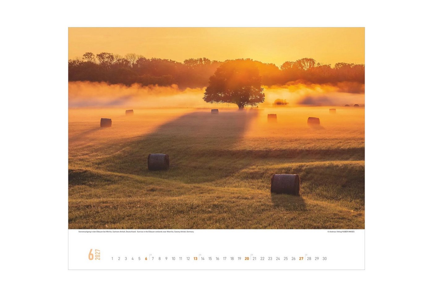 Alpha Edition Wandkalender Momente der Stille 2027 Bild 3