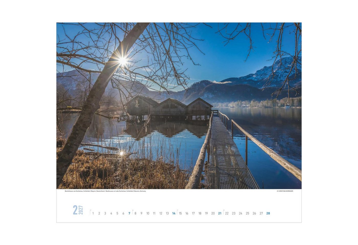 Alpha Edition Wandkalender Momente der Stille 2027 Bild 5