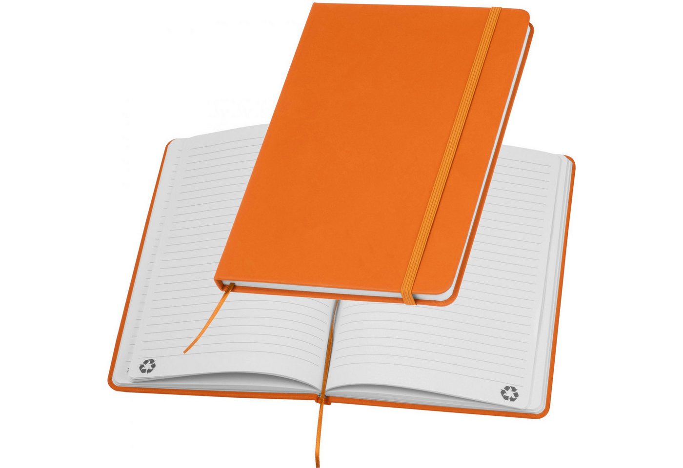 Macma Notizbuch Notizbuch / DIN A5 / Umschlag aus PU / 160 linierte Seiten / Farbe: or Bild 5