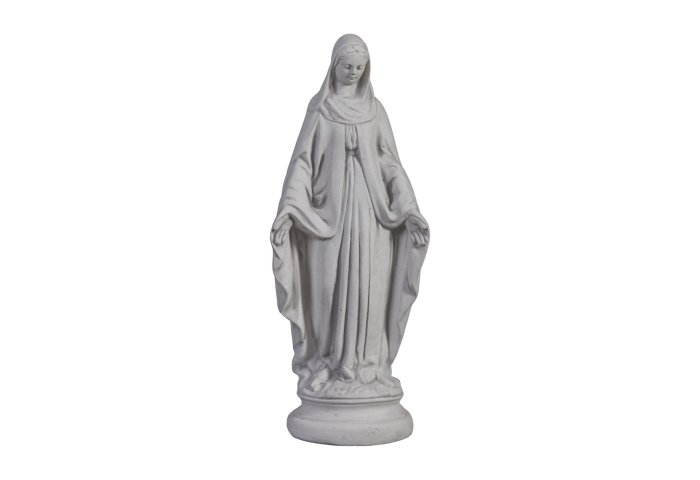 gartendekoparadies.de Gartenfigur Madonna Statue für den Garten, Steinfigur, H. 43 cm, 5 kg, Frostsicher Bild 5