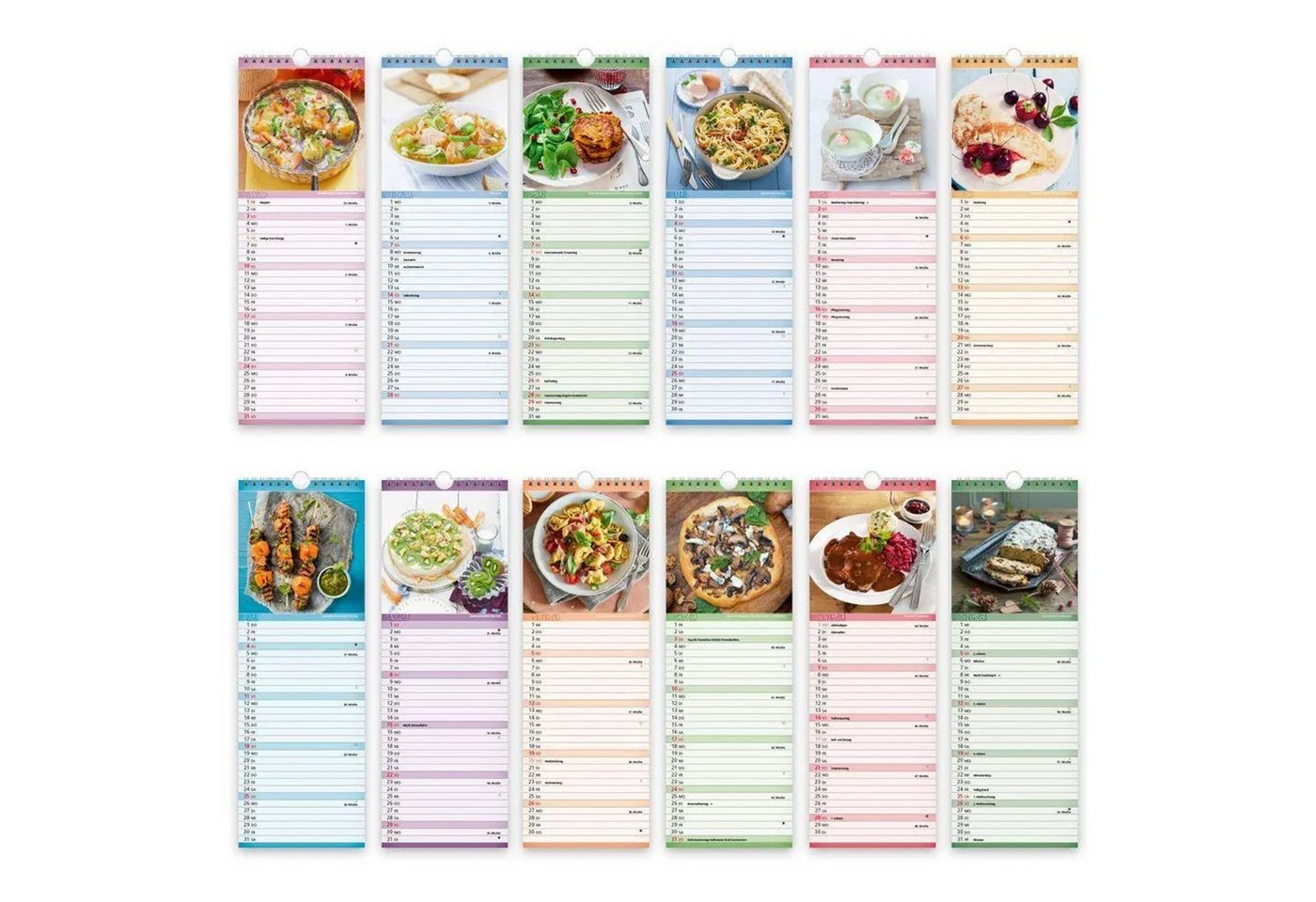Trötsch Verlag Wandkalender TRÖTSCH - Streifenkalender Küchennotiz 2027 Notizkalender Bild 3