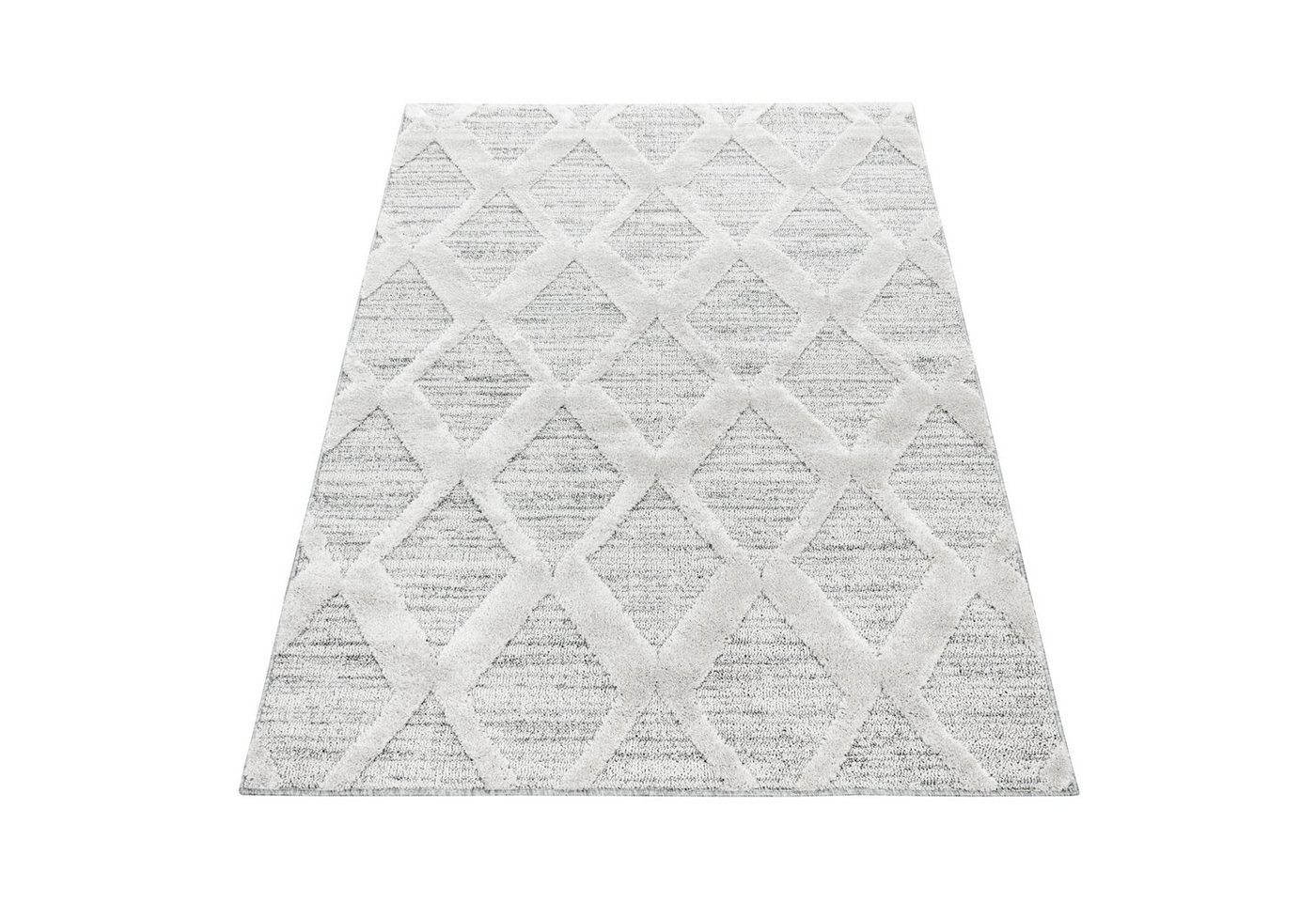 Teppium Teppich Boho-Design, Rund, Höhe: 20 mm, Teppich Wohnzimmer Boho Design weich 3D Optik Skandinavische Stil Bild 5