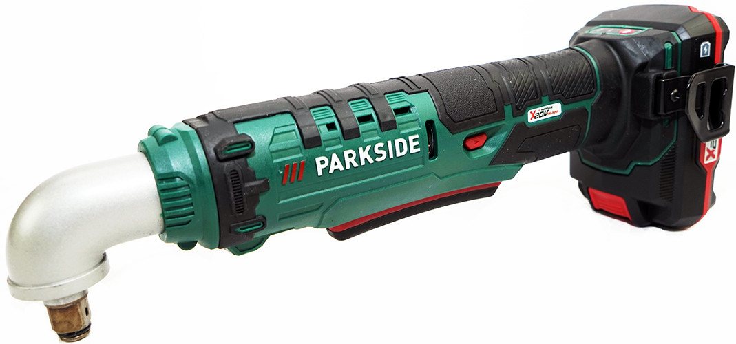 Parkside Akku-Winkelschlagschrauber 20V PAWS 20 A1 Winkel Schlagschrauber 1/2 Zoll, 76 Nm
