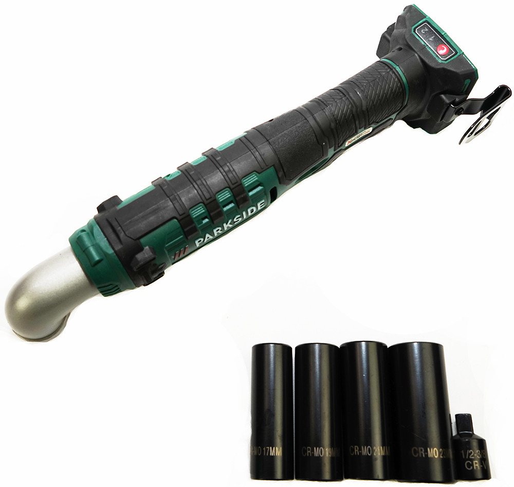 Parkside Akku-Winkelschlagschrauber 20V PAWS 20 A1 Winkel Schlagschrauber 1/2 Zoll, 76 Nm Bild 2