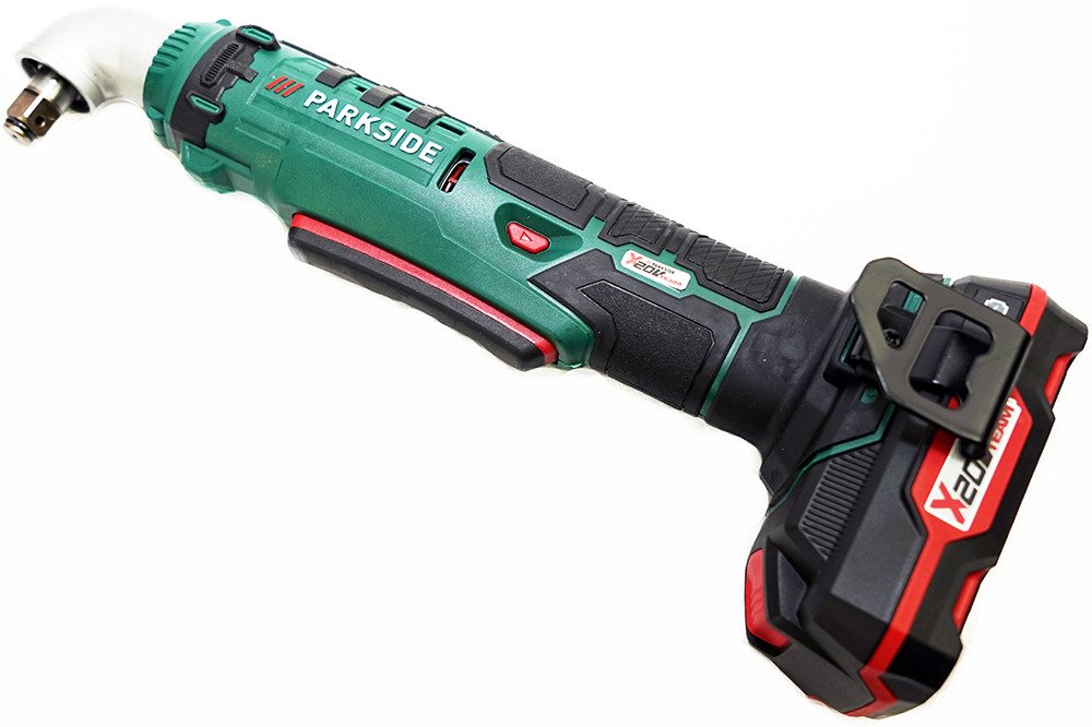 Parkside Akku-Winkelschlagschrauber 20V PAWS 20 A1 Winkel Schlagschrauber 1/2 Zoll, 76 Nm Bild 4
