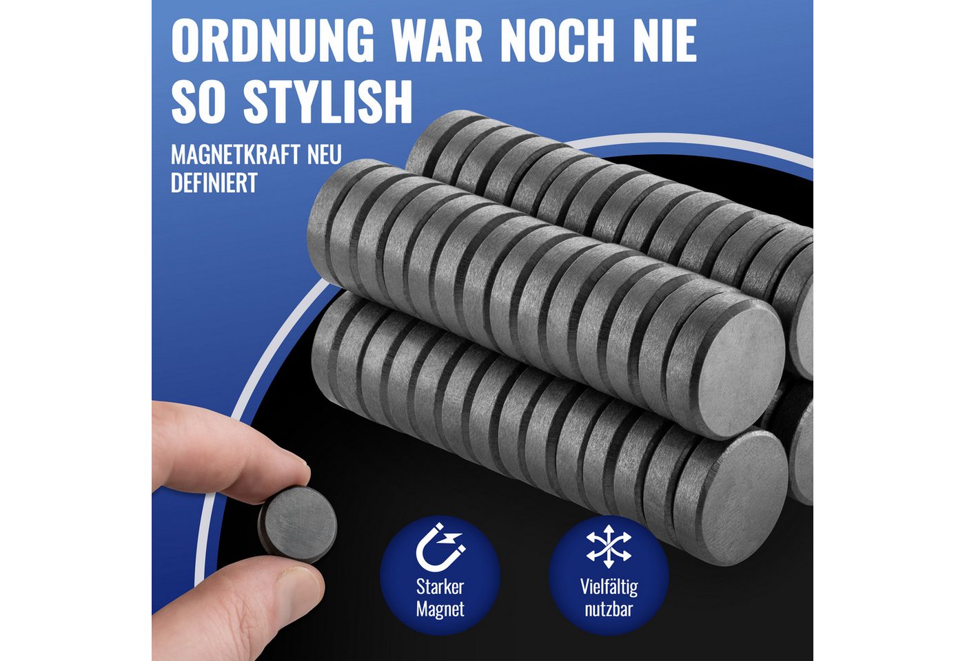 Poppstar Magnet (60-St) Bild 5