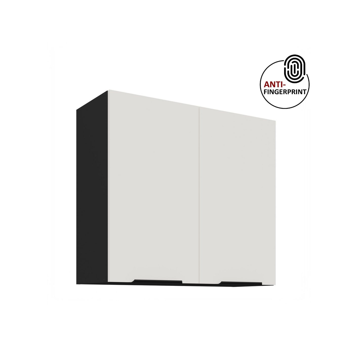 Küchen-Preisbombe Hängeschrank 80 cm Küche ARIA Weiss Küchenzeile Küchenblock Anti Fingerprint Bild 3