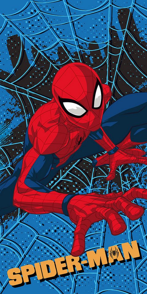 Spiderman Badetuch weiches Bade/Duschtuch Spiderman Größe: 70 x 140 cm, (1-St) Bild 2