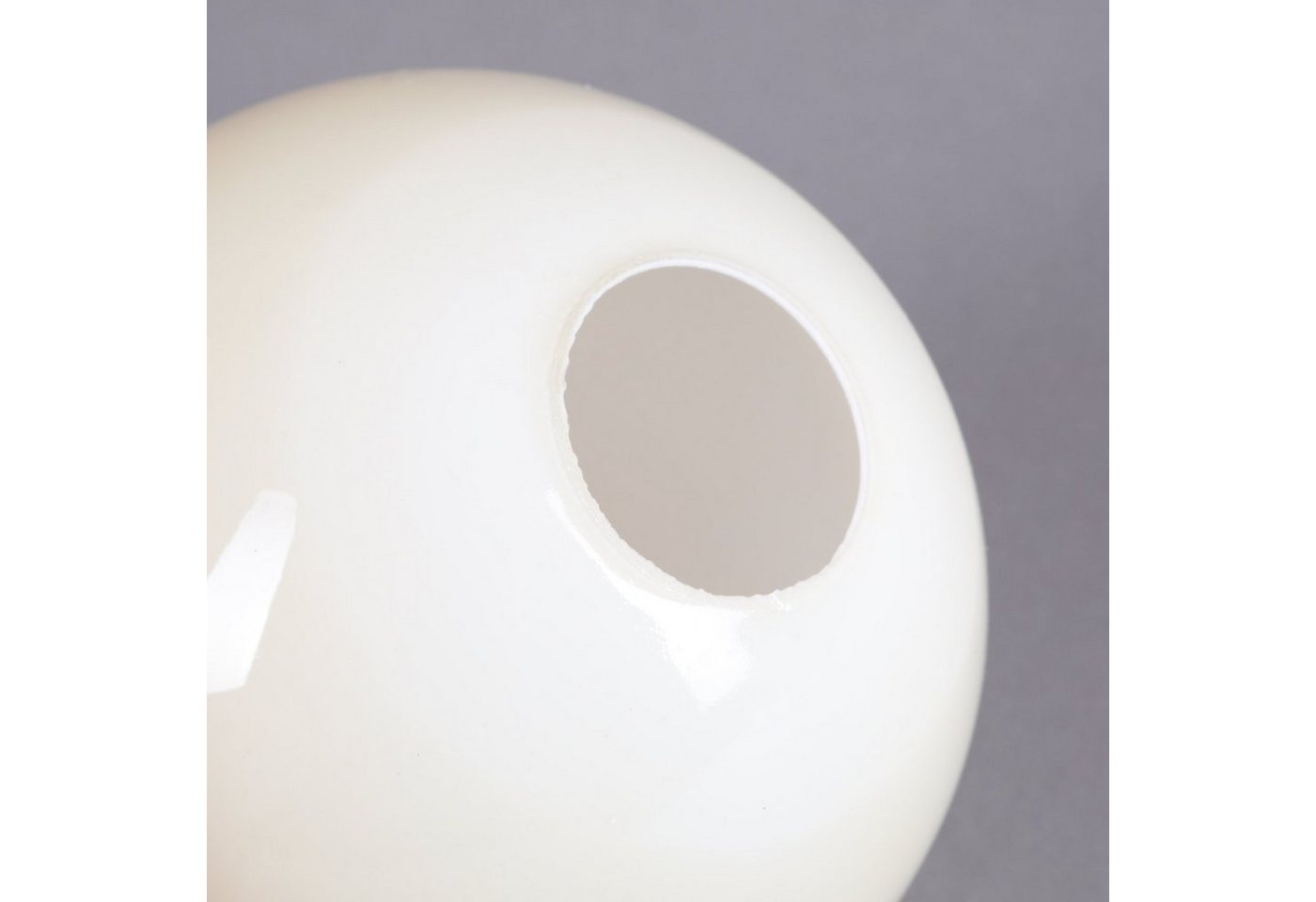 Home4Living Lampenschirm Kugelglas Ø 140mm Ersatzglas E14 Lampenglas mit Muster, Dekorativ Bild 4