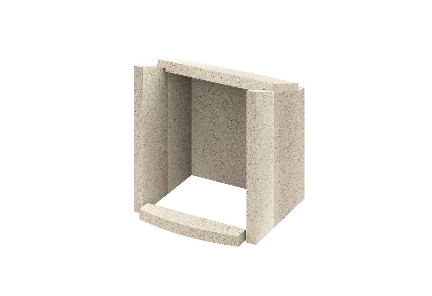 H&M Germany Kaminofen-Erweiterungssegmet Innenauskleidung Vermiculite Opera B Bild 2