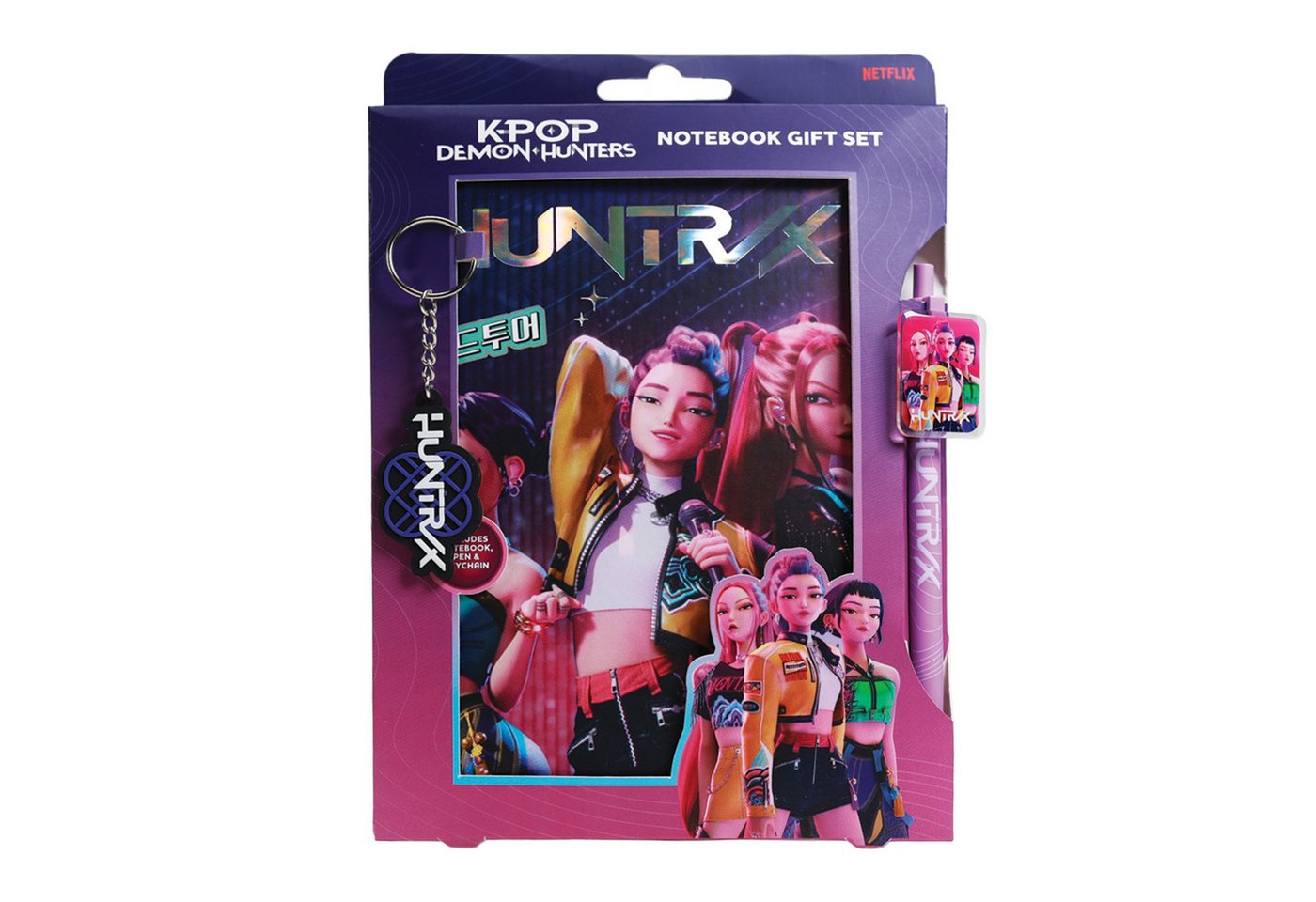 Blue Sky Designs Notizbuch KPop Demon Hunters - Notizbuch Geschenk Set Huntr/x