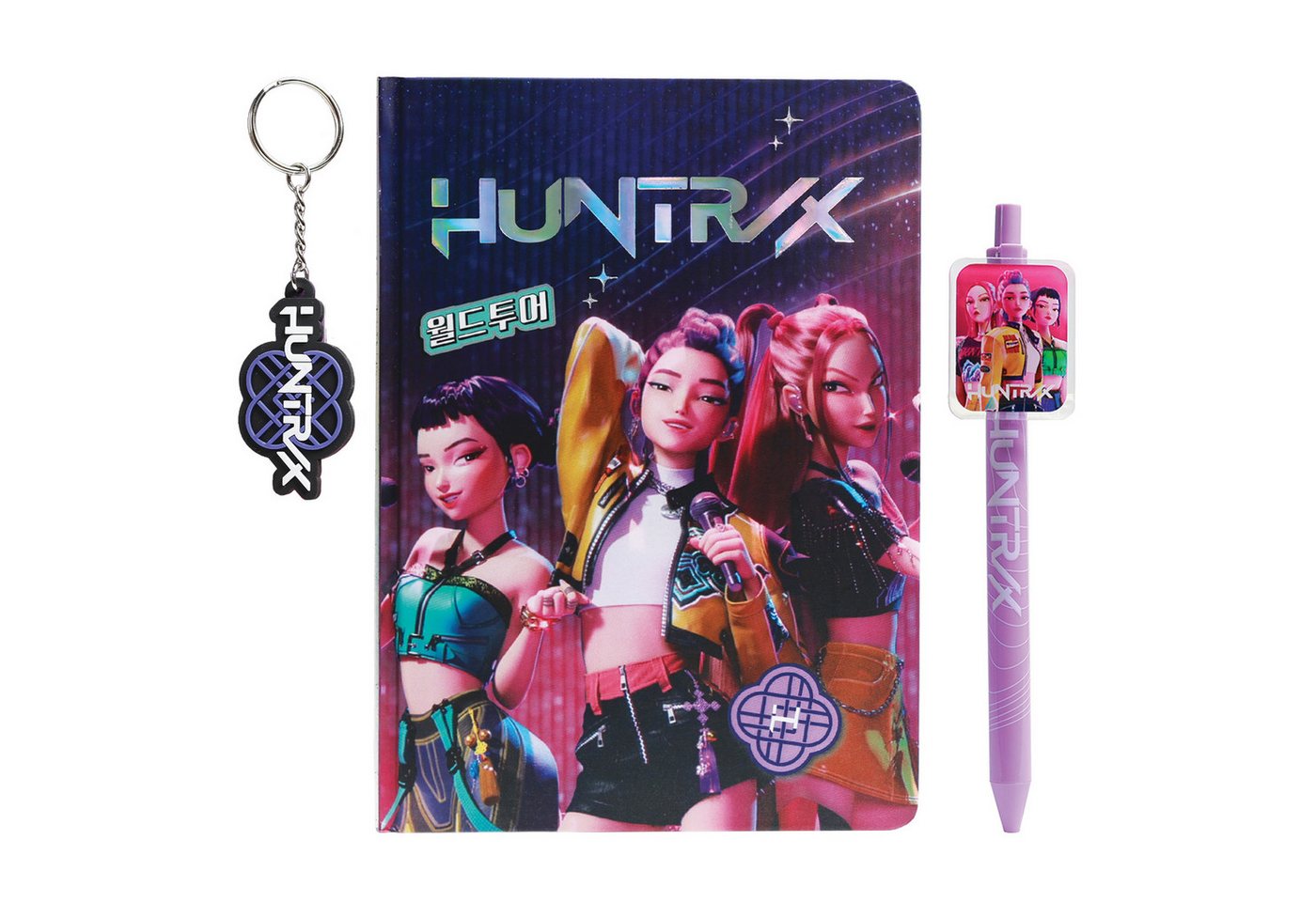 Blue Sky Designs Notizbuch KPop Demon Hunters - Notizbuch Geschenk Set Huntr/x Bild 2